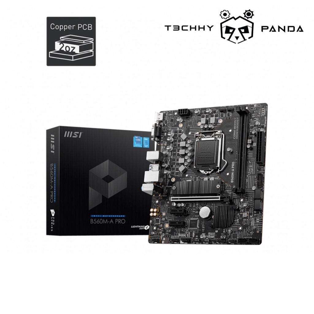 เมนบอร์ด MSI B560M-A PRO LGA 1200 รุ่นที่ 10 11