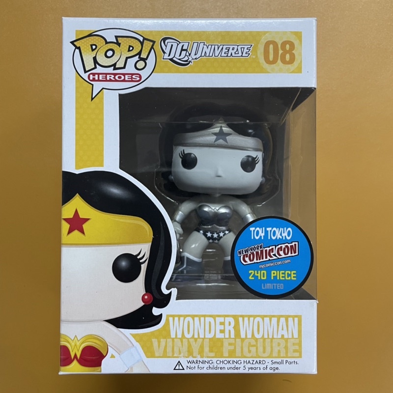 Funko Pop Wonder Woman Toy Tokyo New York Comic Con 240 Piece Limited ...