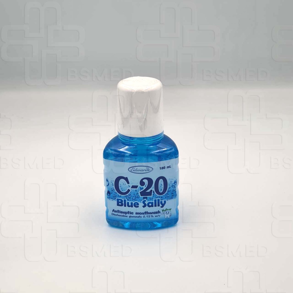 C-20 C20 C 20Chlorhexidine Antiseptic Mouth Wash น้ำยาบ้วนปาก สีชมพู ...
