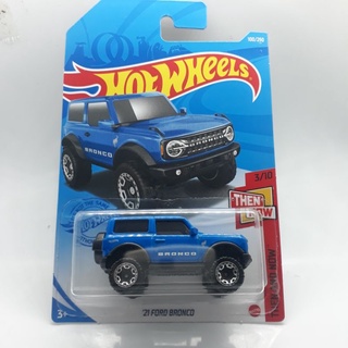 รถเหล็ก Hotwheels 21 FORD BRONCO (ib23)