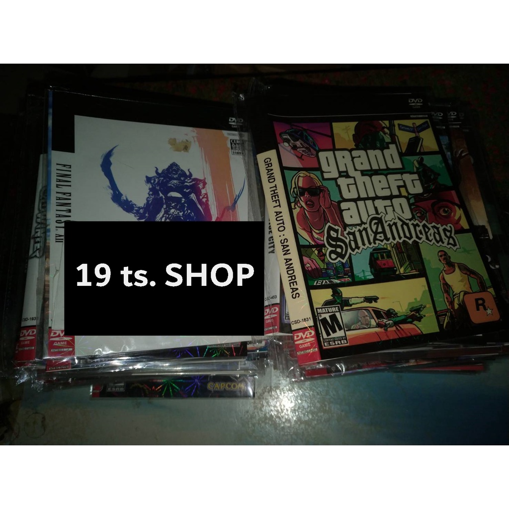 แผ่นเกม PS2 ราคาถูก หลายเกม