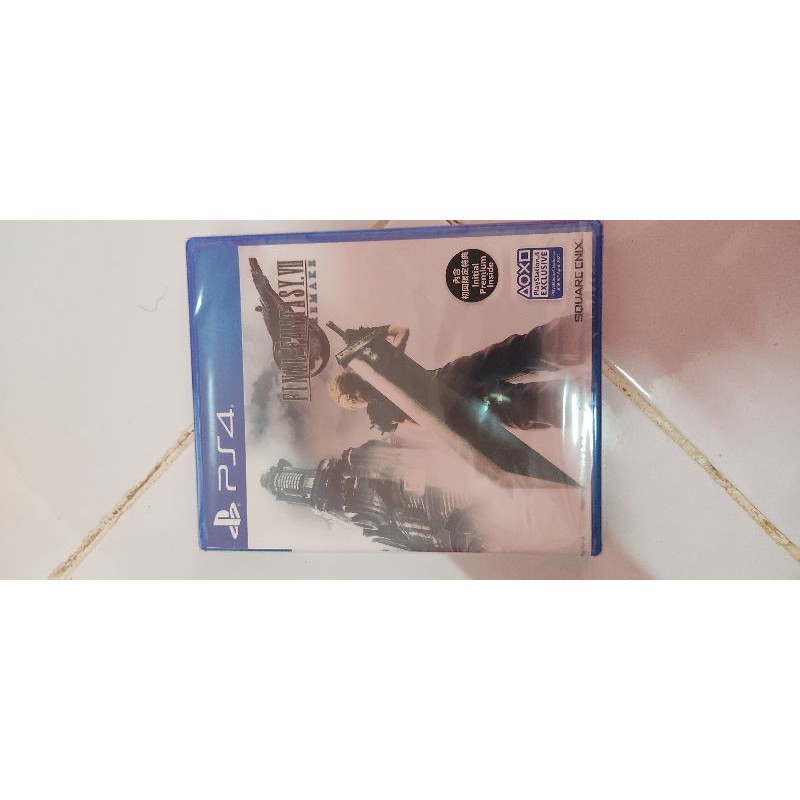 แผ่นเกมส์ PS4 Final Fantasy 7 Remake มือ 1 /FF7R Ps4