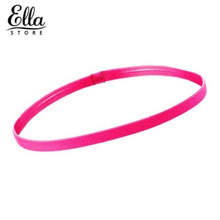 Ellastore123 ที่คาดผม ทนทาน กันหลุด สําหรับวิ่ง ออกกําลังกาย