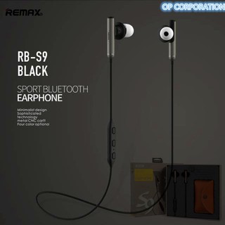 REMAX หูฟังบลูทูธ Bluetooth Sport Earphone HD Voice รุ่น RB-S9