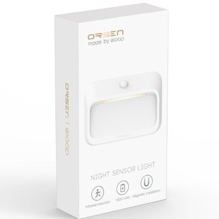 Orsen By Eloop รุ่น D1 ไฟเซ็นเซอร์ ตรวจจับความเคลื่อนไหวในรัศมี 120 องศา แบตในตัว 1800mAh มีเซนเซอร์อินฟาเรด.