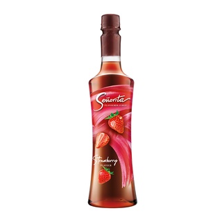 โปรโมชัน! เซนญอริต้า ไซรัป กลิ่นสตรอว์เบอร์รี่ 750 มล. Senorita Strawberry Flavoured Syrup 750 ml