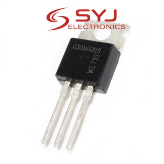 มีสินค้า วงจรรวม TO-220 G30N60HS SGP30N60HS 600V 30A 5 ชิ้น