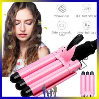 The latest best-selling pink wave curling iron