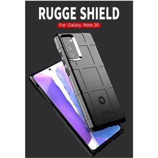 Rugged SHIELD เคสโทรศัพท์ซิลิโคน TPU แบบนิ่ม ผิวด้าน กันกระแทก สําหรับ Samsung Galaxy Note 20