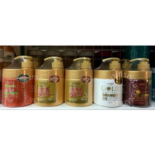 Cruset Hair Repair treatment &amp; Hair treatment wax ครูเซ็ท ทรีทเม้นท์บำรุงผม และเคลือบเงาผม 500 มล.