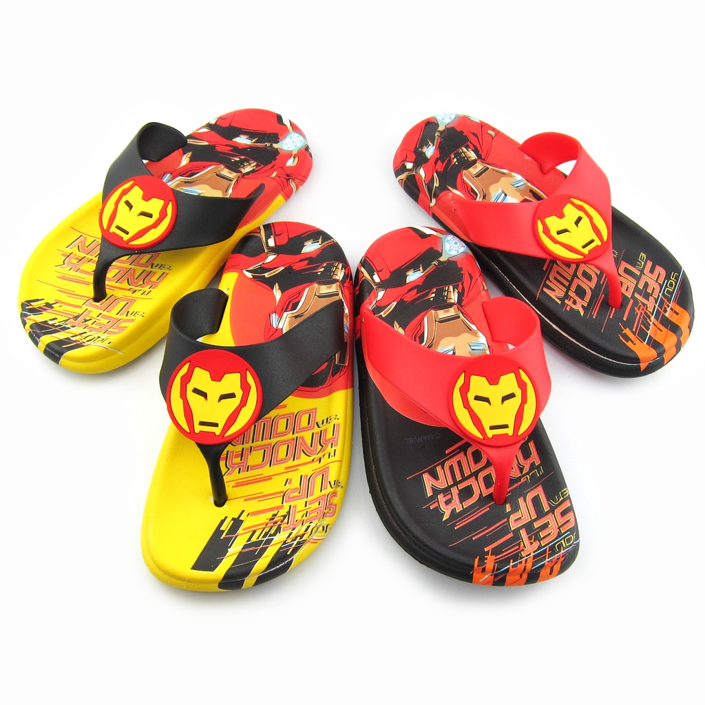 Kenta รองเท้าแตะคีบ Airblow เด็กผู้ชายลายMarvel Game ขนาด30-35 รุ่นMG579