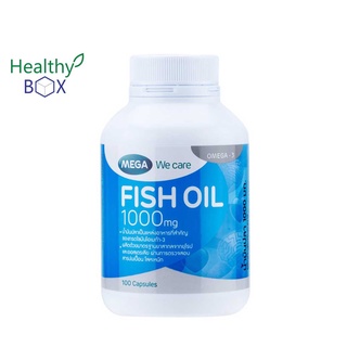 หมดอายุ05/01/2025 MEGA Fish Oil 1000 mg. 100เม็ด หลอดเลือดหัวใจ สมอง ข้อเสื่อม ข้อรูมาตอยด์ (V)