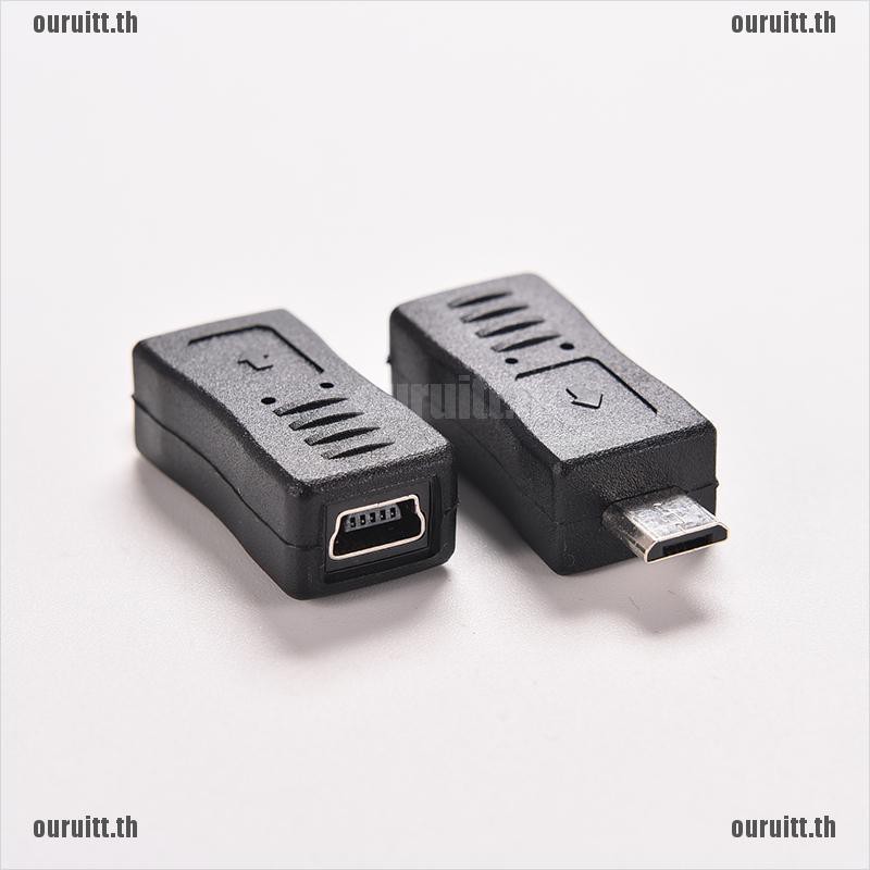 SP 1 Mini USB Female to Micro USB Male F / M อะแดปเตอร์เชื่อมต่อข้อมูล ...