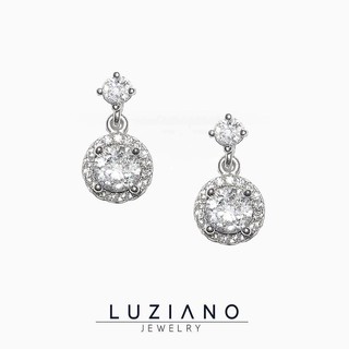 ต่างหูเงินแท้ รุ่น Layla Earring | Luziano Jewelry เงินแท้ ต่างหูออกงาน พร้อมส่ง