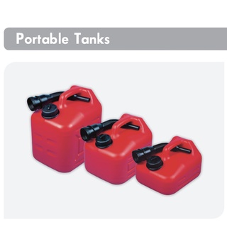 ถังน้ำมัน พาพา ถังเติมน้ำมัน Fuel Portable Tanks with Spout Nuova rdae