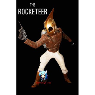 The Rocketeer ร็อคเก็ตเทียร์ 1/4 Figure Vinyl Model ไวนิล ฟิกเกอร์ โมเดล