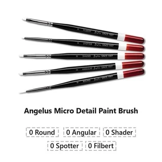 Angelus Paint Brush พู่กัน Paint ผ้า หรือ หนัง
