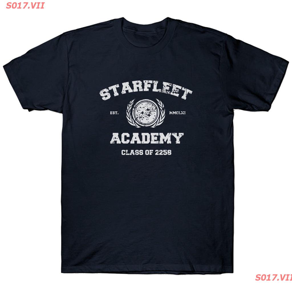 【hot sale】S017.VII New Fashional Men Causal Tops Starfleet Academy Cotton T Shirt Star Trek Picard Sci Fi Birthday Prese
