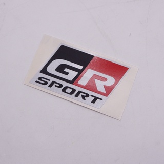 สติ๊กเกอร์ 3M ลาย GR Sport เล็ก สะท้อนแสง ขนาด 4.5*8cm 1 แผ่น