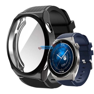 Huawei Watch GT3 Pro สายนาฬิกาสมาร์ทวอทช์ GT 3 Pro 46 มม. ฝาครอบ TPU แบบเต็ม GT3 Pro 43 มม. สายรัดข้อมือทดแทน