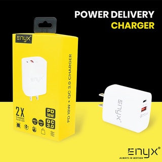 อแดปเตอร์ หัวชาร์จENYX EA07 USB-C PD18W และ USB QC3.0