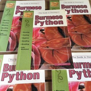 The Guide to Owning a Burmese Python - John Coborn (ร้านหนังสือมือสองภาษาอังกฤษ Gekko Books)