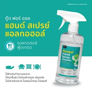 Goodforall Alcohol Hand Spray I Alcohol Food Grade แฮนด์ สเปรย์ แอลกอฮอล์ 75%