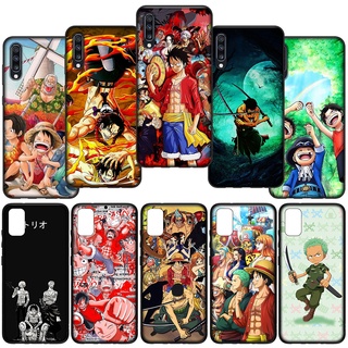 เคสโทรศัพท์มือถือ ซิลิโคนนิ่ม ลายการ์ตูนวันพีซ ลูฟี่ โซโร EC63 สําหรับ Realme C2 C3 C11 C12 C15 RealmeC2 RealmeC3 RealmeC15