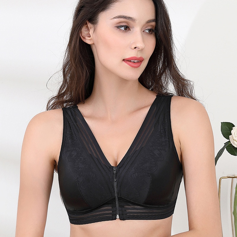 Mastectomy Bra ชุดชั้นในกระเป๋า Comfort สำหรับรูปแบบเต้านมซิลิโคนปกคลุมเต้านมเทียม