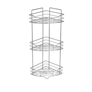 🔥ยอดนิยม!! ตะแกรงวางของเข้ามุม 3 ชั้น K&amp;H KS-16056 20x20x58 โครม Selected Soap Holders &amp; Dispensers