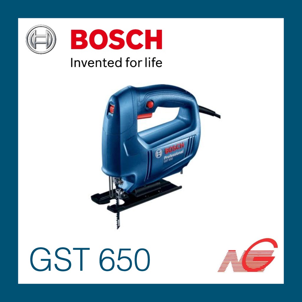 เลื่อยจิ๊กซอว์ BOSCH GST 650 Professional 06015A8000 Shopee Thailand