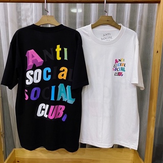 เสื้อยืดแขนสั้น Anti Social Social Club 3dS-3XL