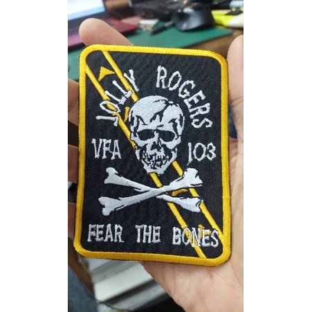PATCHES IRON ON JOLLY ROGERS 2