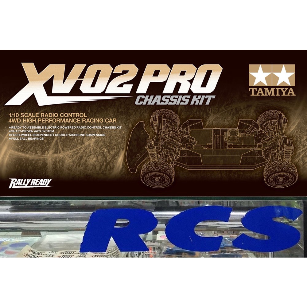 🏁 TAMIYA 58707 ชุดคิท XV-02 PRO CHASSIS