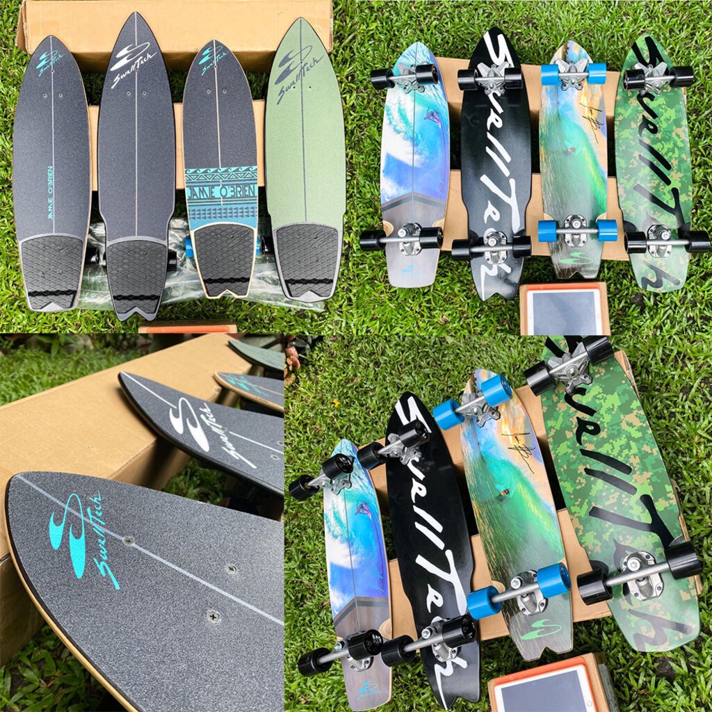 [0204][US] Swelltech Surfskate มือ1-2 ทรัคหมุน360องศา surf simulator ราคาสุดคุ้ม