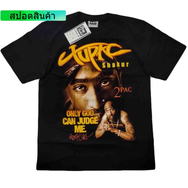 ◘☽เสื้อวง 2Pac Hip Hop T-shirt เสื้อยืดวง 2Pac Tupac