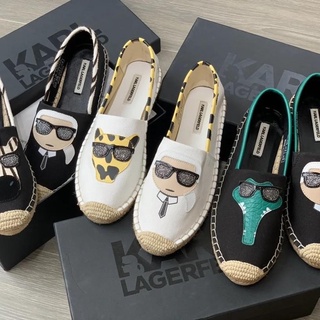 karl lagerfeld Galeries Lafayette animal series espadrilles