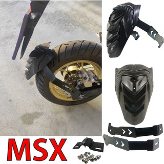 กันดีด กันโคลน บังโคลน สีดำ (รุ่นbatman) สำหรับ จักรยานยนต์ MSX 125  / Demon 125 / KSR