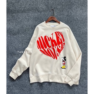 Disney Sweatshirt เสื้อแขนยาวสีครีม