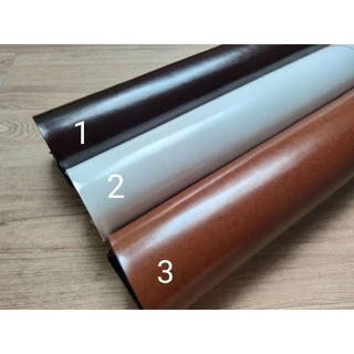 หนังเทียมPVC หนา1.0-2.0มิล ทนทาน ไม่หลุดลอก หนังทำกระเป๋า พวงกุญแจ งานDIY (45*67cm)