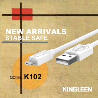 kingleen K102 สายชาร์จความเร็วสูง 4.0A forAndroid/micro