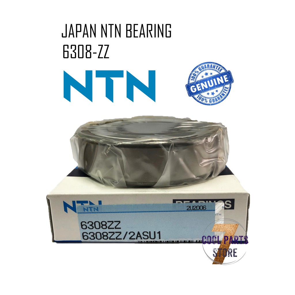 6308 ZZ NTN แบริ่งญี่ปุ่น 6308-ZZ NTN -