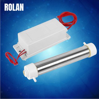 Rolan  เครื่องฟอกอากาศแบบใหม่น้ำสีขาวหลอดโอโซนควอตซ์ 3 กรัมเครื่องกำเนิดไฟฟ้า 220V Sterilizer ทำความสะอาด