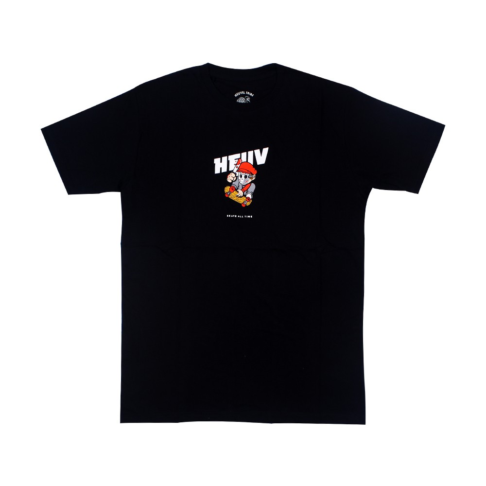 [HOT] เสื้อยืด Heuvel Tribe Tsh 2002.911 Black Pit
