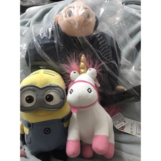 ตุ๊กตา มินเนี่ยน กรู ยูนิคอร์น minions gru unicorn despicable me