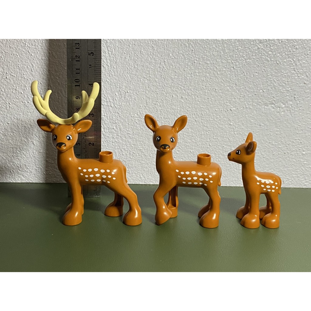 Lego Duplo Deer : เลโก้ดูโปล้ กวาง (แท้ 100%) มือ 2 สภาพดี *Duplo มือสอง