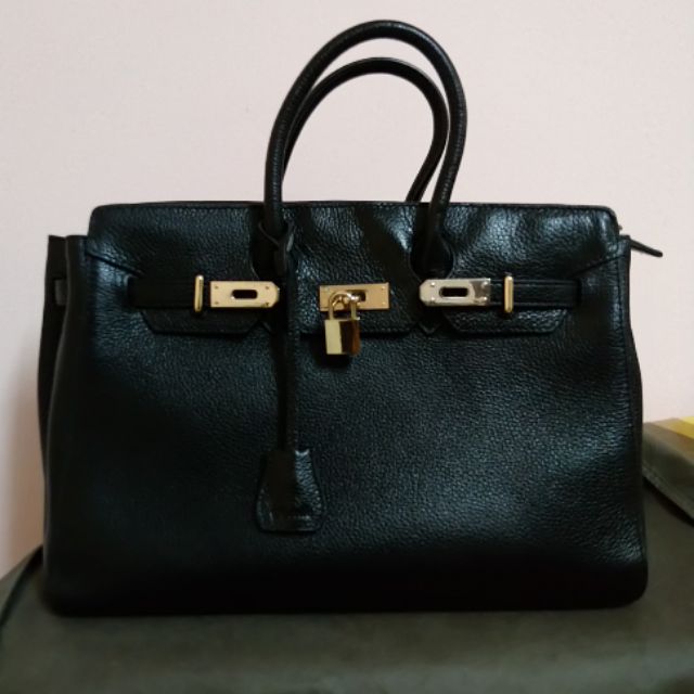 กระเป๋า​หนัง​แท้​ทรงberkinยี่ห้อNucelle❌ขายแล้วค่ะ❌