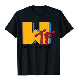 เสื้อยืดผ้าฝ้ายพิมพ์ลายขายดี เสื้อยืด ผ้าฝ้าย พิมพ์ลาย WTF Happened To Music 80s แฟชั่นยอดนิยม สไตล์เรโทร สําหรับผู้ชาย