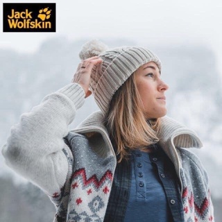 เสื้อยืดแขนยาวใส่ท่องเที่ยว Jack Wolfskin แบร์นดังเยอรมัน ของแท้