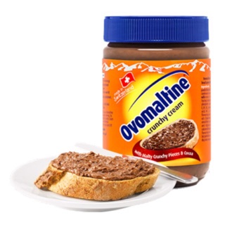 OVALTINE Ovomaltine crunchy cream 380g โอวันติน ครั้นชี่ สเปรดช็อกโกแลตทาขนมปัง